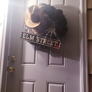 Halloween Wreath Friday the 13th